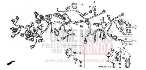 WIRE HARNESS (ST1100A) ST1100AW de 1998